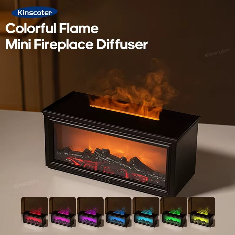 EmberMist™ – The Fireplace Flame Humidifier for Cosy Home Ambience