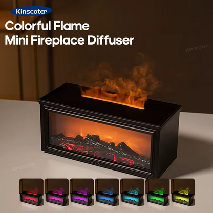 EmberMist™ – The Fireplace Flame Humidifier for Cosy Home Ambience