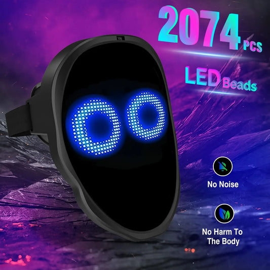 VYBEFACE™ – The LED Mask That Moves With Your Mood