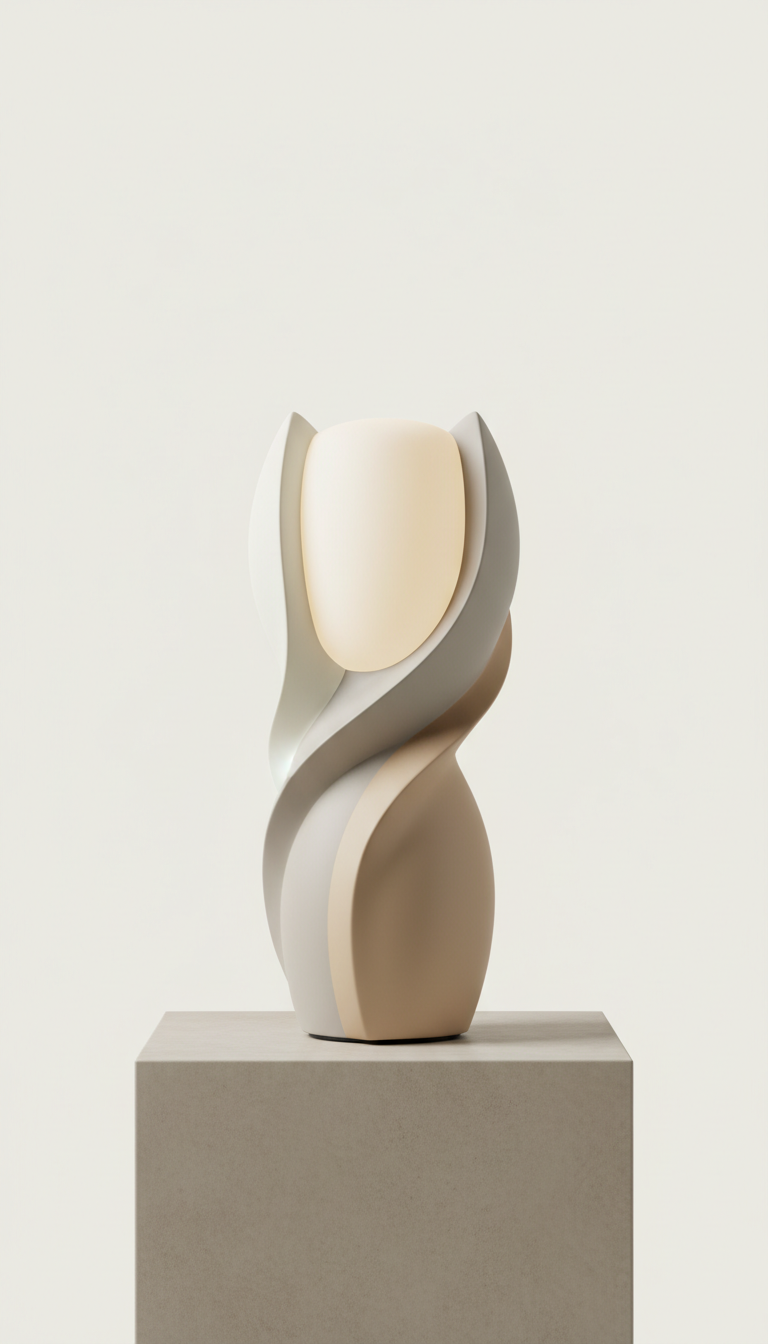 Sculpted Smart Ambient Table Lamp - The Aurai