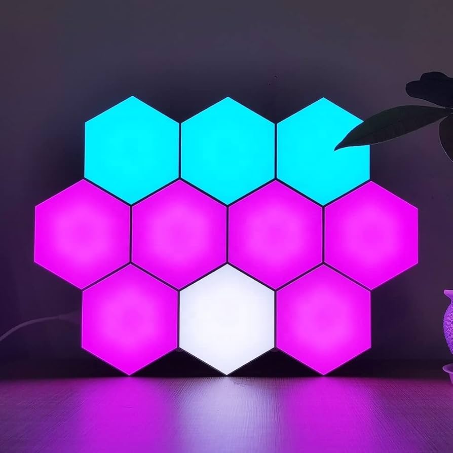 AuraHex™ - RGB Hex Lighting That Dazzles and Inspires