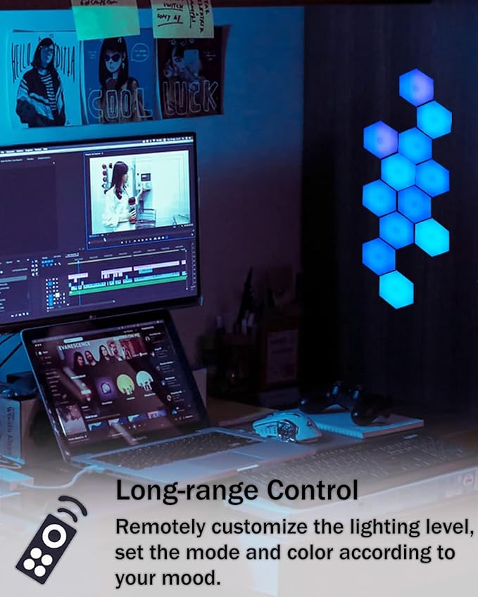 AuraHex™ - RGB Hex Lighting That Dazzles and Inspires