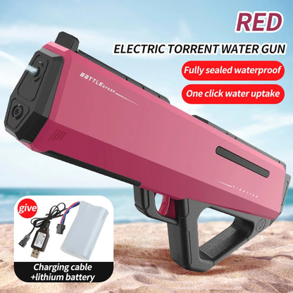 SoakStream™ – The Smart-Refill Electric Water Gun for Endless Summer Fun
