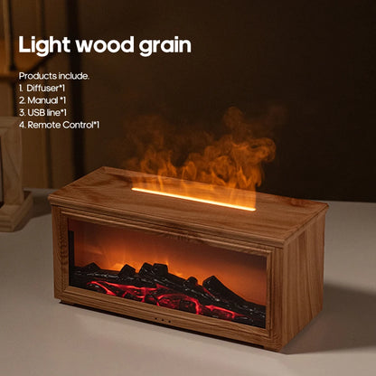 EmberMist™ – The Fireplace Flame Humidifier for Cosy Home Ambience