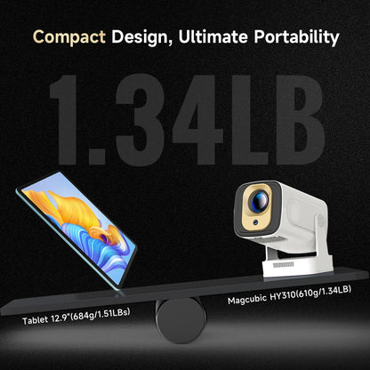 Magcubic HY310 Mini Projector 4K™ - The Smart 4K Mini Projector with Auto-Focus Precision & Android 11 Power