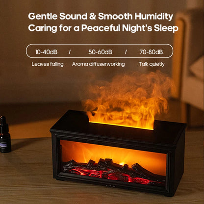 EmberMist™ – The Fireplace Flame Humidifier for Cosy Home Ambience