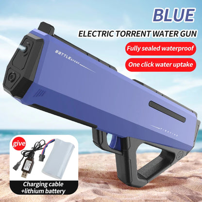 SoakStream™ – The Smart-Refill Electric Water Gun for Endless Summer Fun
