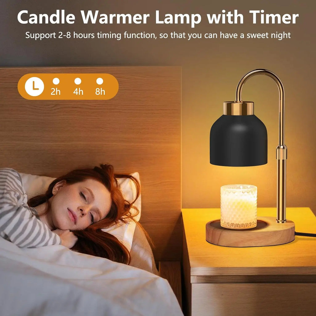 AuraGlow™ – The Flameless Candle Warmer Lamp for Luxury Home Fragrance