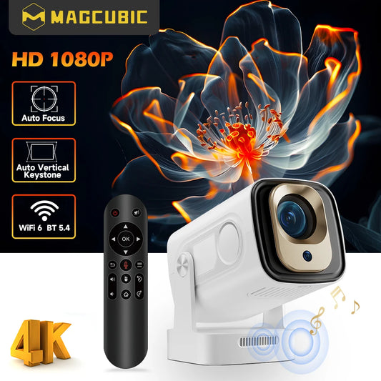 Magcubic HY310 Mini Projector 4K™ - The Smart 4K Mini Projector with Auto-Focus Precision & Android 11 Power