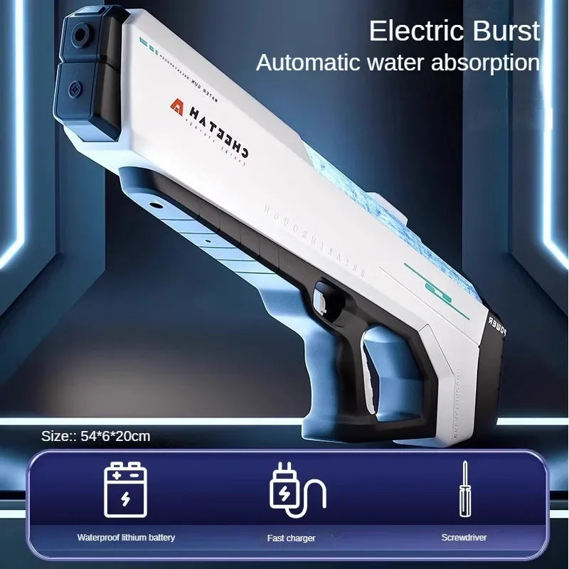 SoakStream™ – The Smart-Refill Electric Water Gun for Endless Summer Fun
