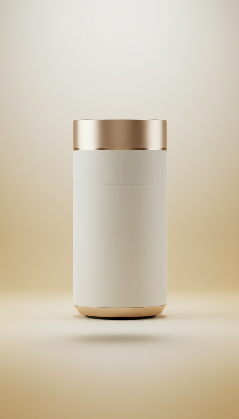 Smart Home Hub in Ivory Glass - The Aurai